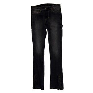 Golden Denim LA - Mens - 32x34 Jeans Black - Clean Dark Wash Streetwear Staple